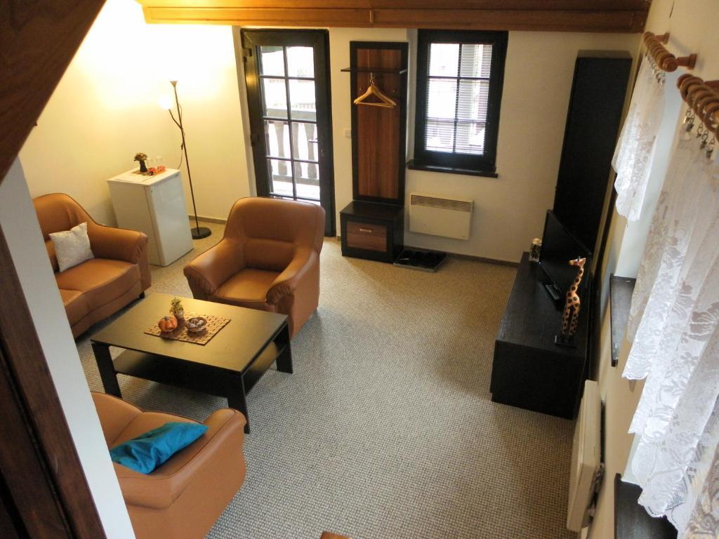 U Kralovny Dagmar Hotell Karlštejn Rom bilde